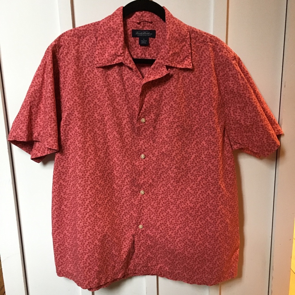 Brooks Brothers flower print shirt